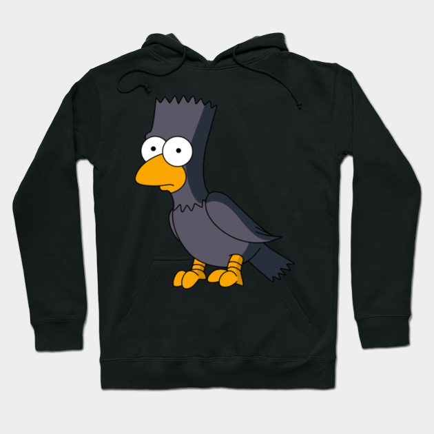 The Raven - Edgar Allan Poe - Bart Simpson - The Simpsons - Bart Simpson - Hoodie | TeePublic UK